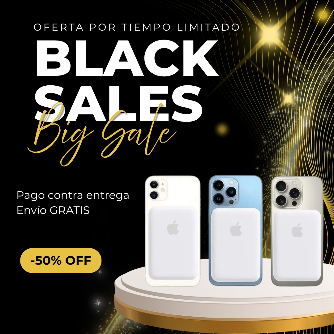 Battery Pack MagSafe | Carga magnética inmediata donde estés