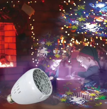 BOMBILLO PROYECTOR NAVIDEÑO